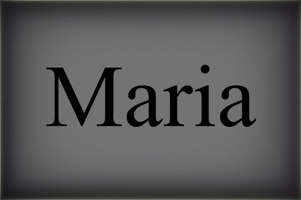 Maria-Name